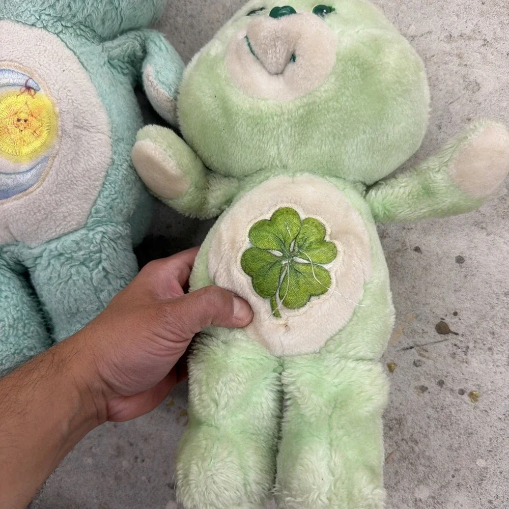 3 Vintage 1983 Kenner Care Bears Bedtime and Grumpy Bears Pre-Owned